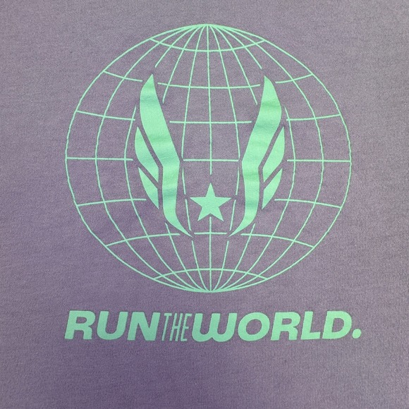 Nike Other - Nike Dri-Fit USATF Track & Field T-Shirt Short Sleeve Size XL Run The World